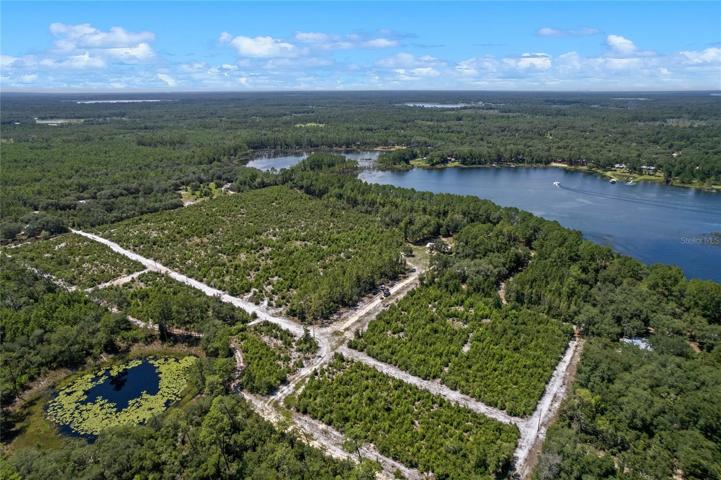 Aerial view from entrance to the property