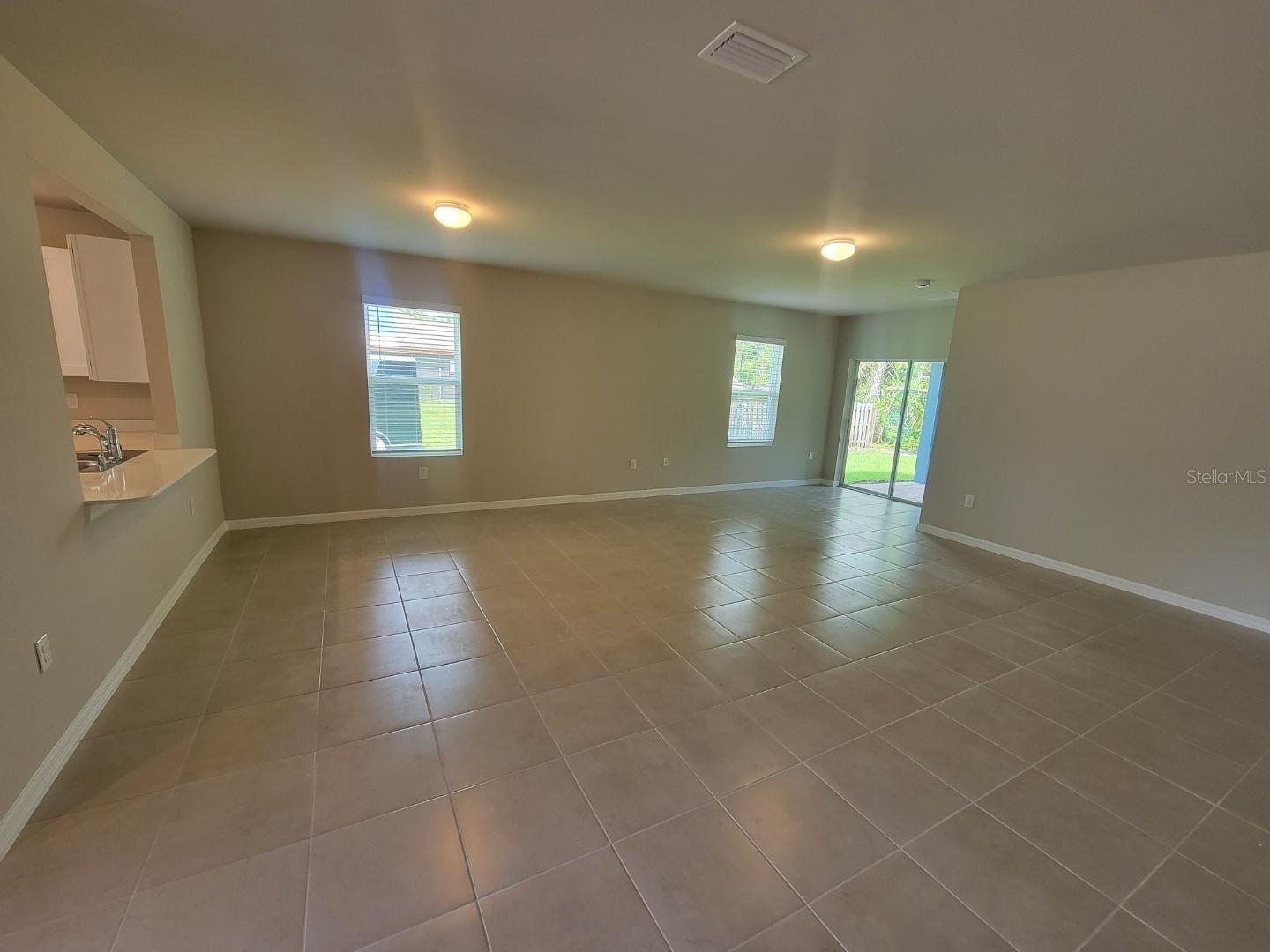 Spacious Great Room