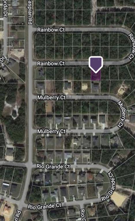Aerial view showing location of lot. Several new constructions near lot. 