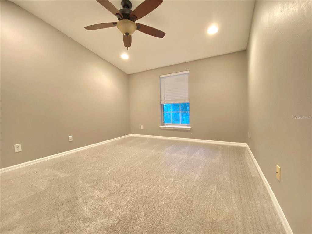 Second Bedroom with new carpet