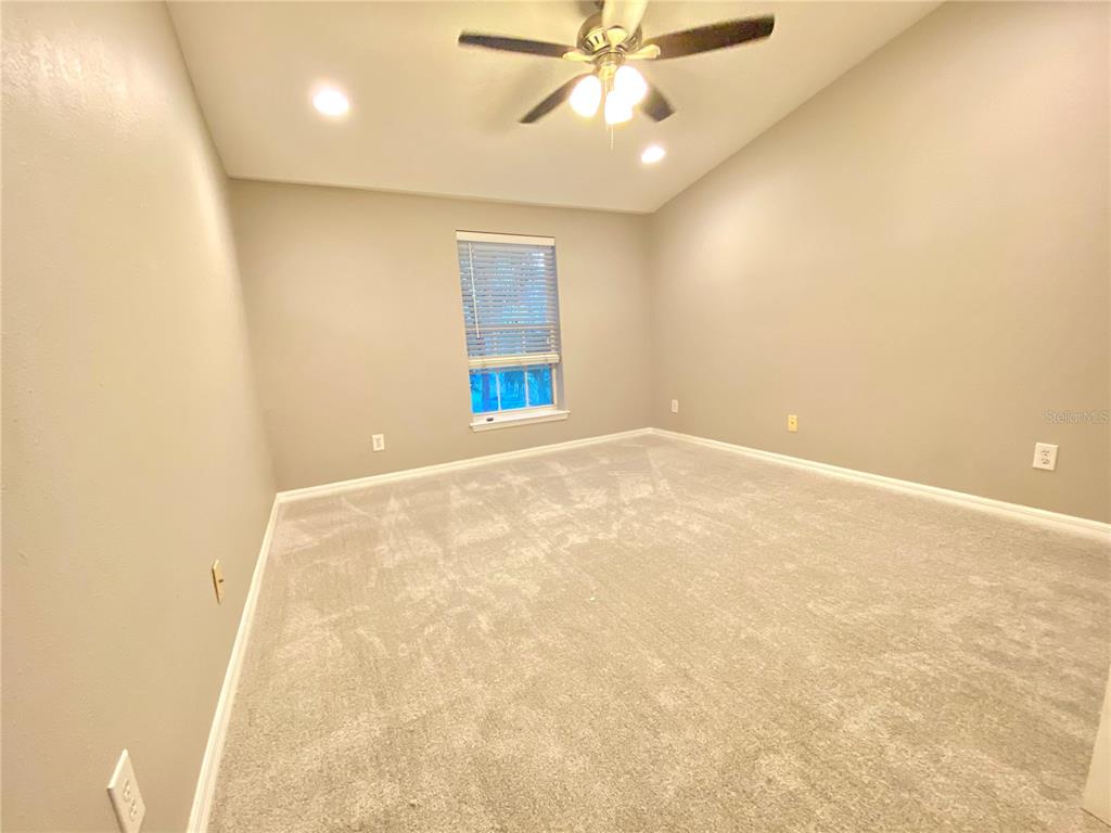 Third Bedroom with new carpet