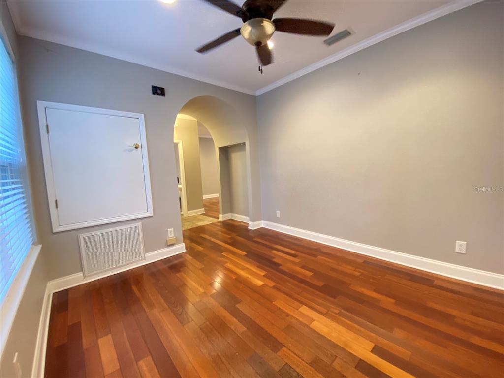 Front living room can be used as office space or separate living room