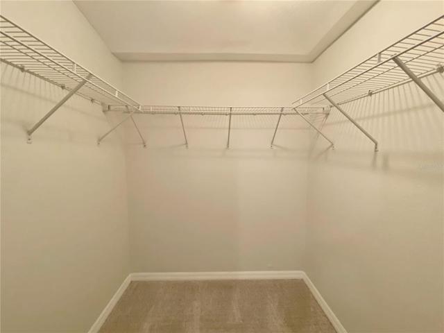 Second bedroom walk in closet