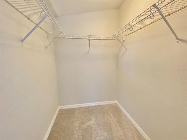 Third bedroom walk in closet