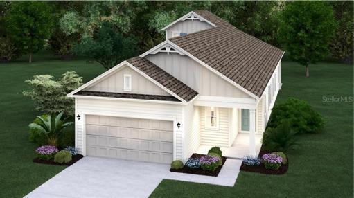 Artist Rendering; illustration only; colors, features, and garage orientation may differ.