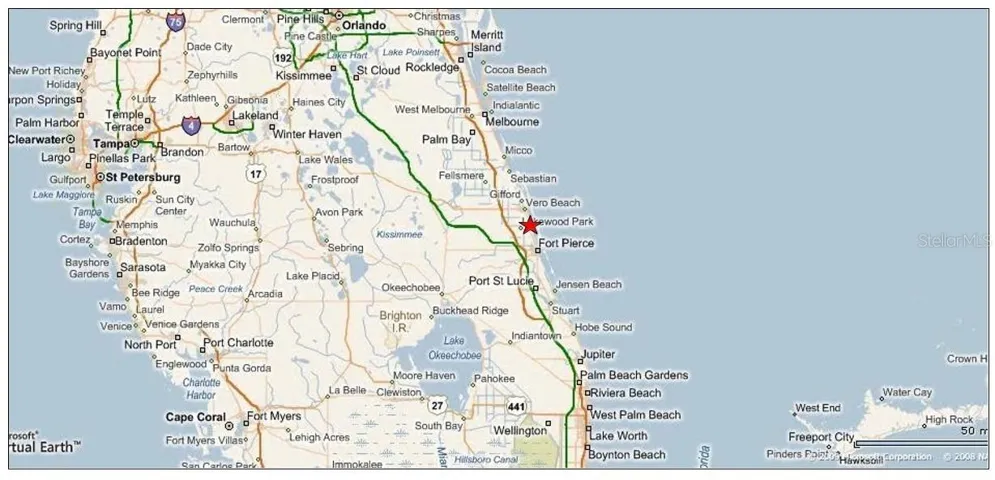Location in South Florida