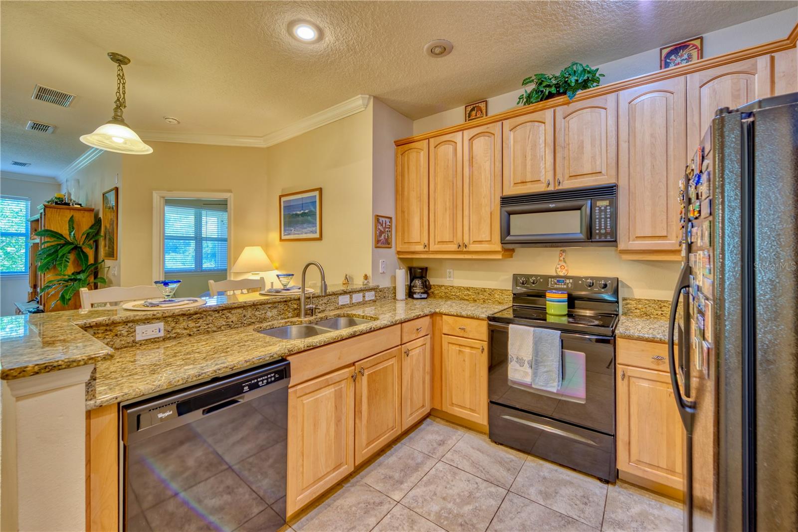 Kitchen view from Living room
