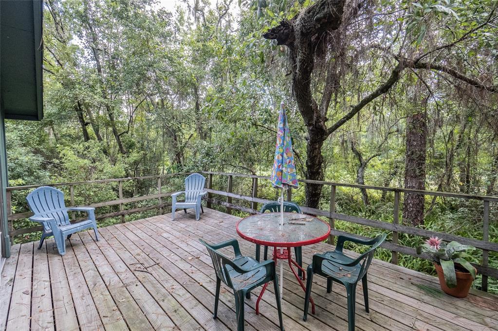 Cabin - Upstairs Balcony