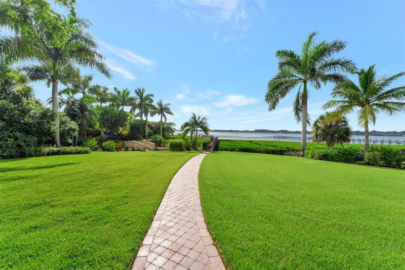Pathway to Lagoon and Dock