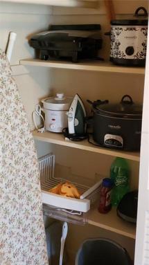 fully equipped utility closet 
