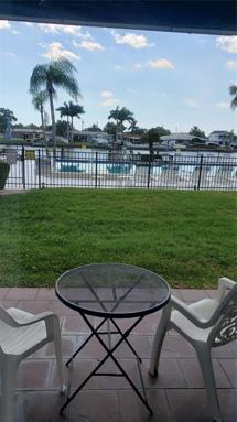 Patio with patio furniture