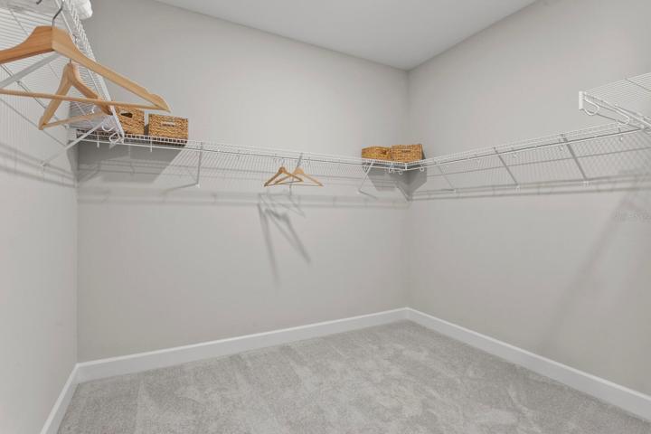 Master Walk-in Closet