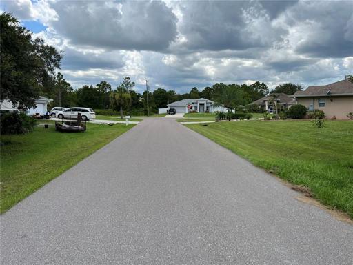 Street view of Esplanade Ave looking west in front of the lot