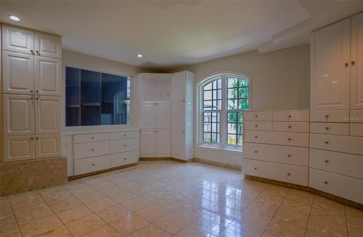Master closet