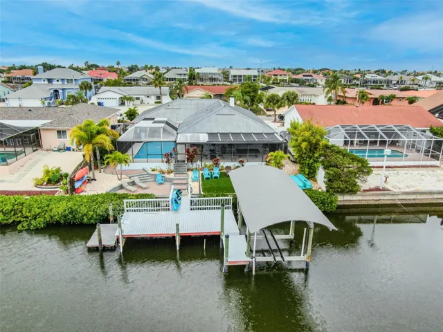 Aerial of back of property