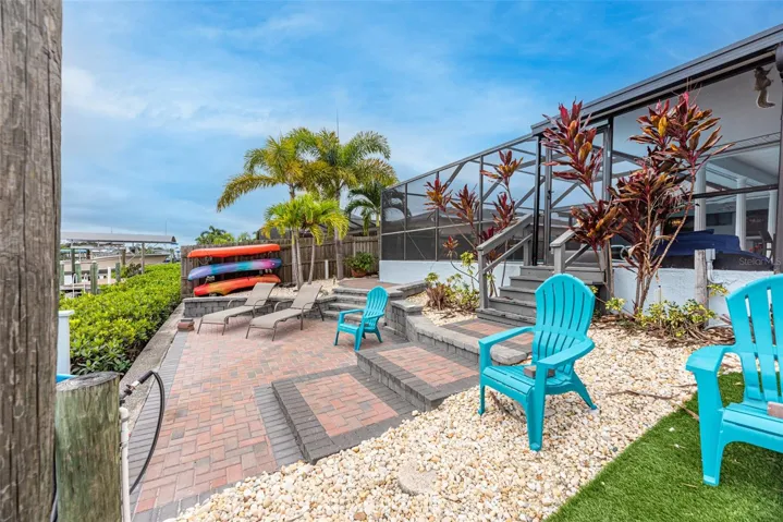 Several kayaks are available for your use.