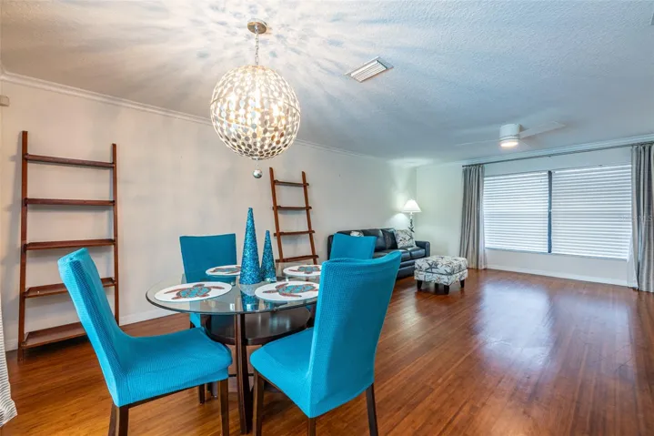 Another look at the formal living/dining area.