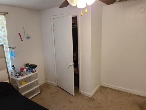 Back bedroom closet