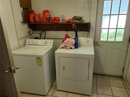 Laundry room Just off Kitchen