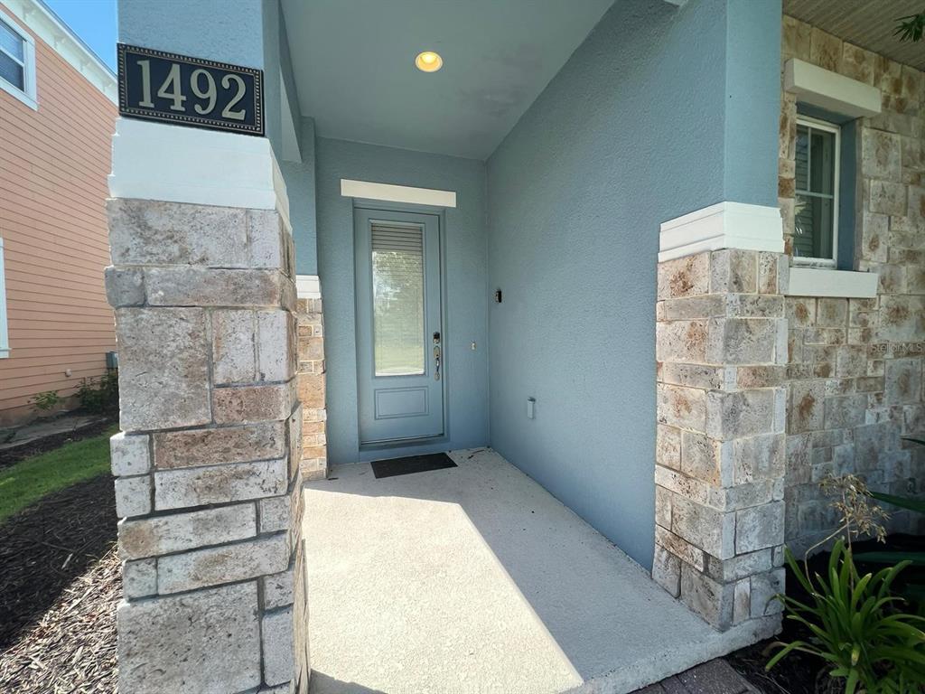House front door