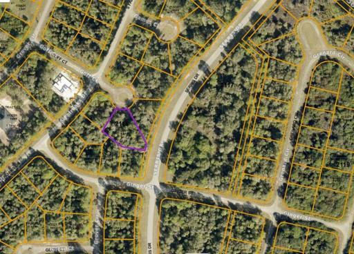 one of the 5 lots on the dead-end cul-de-sac.  And the biggest of the 5 lots.