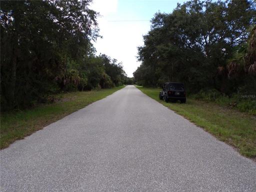 Facing Southeast looking down Drayton Lane