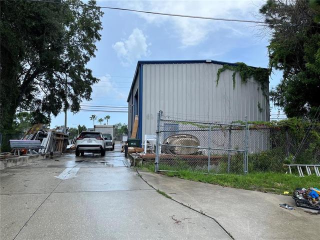 Rear side from Floral Ave.