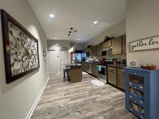 Kitchen in 2br/2ba apartments