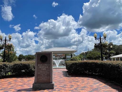 City of Wauchula Heritage Park steps away from Apartment Building