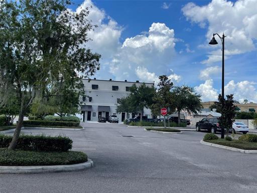 View from rear City of Wauchula parking lot