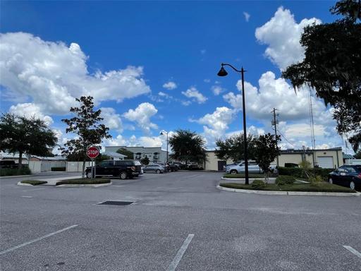 City of Wauchula Parking lot backs up to the Wauchula Police Department