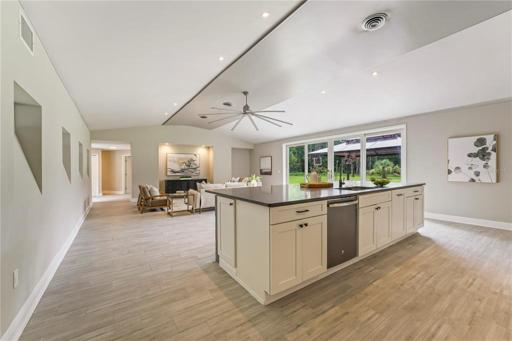Living/Dining/Kitchen Combo