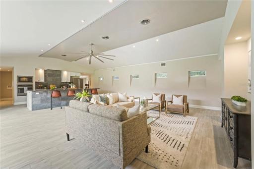 Living/Dining/Kitchen Combo
