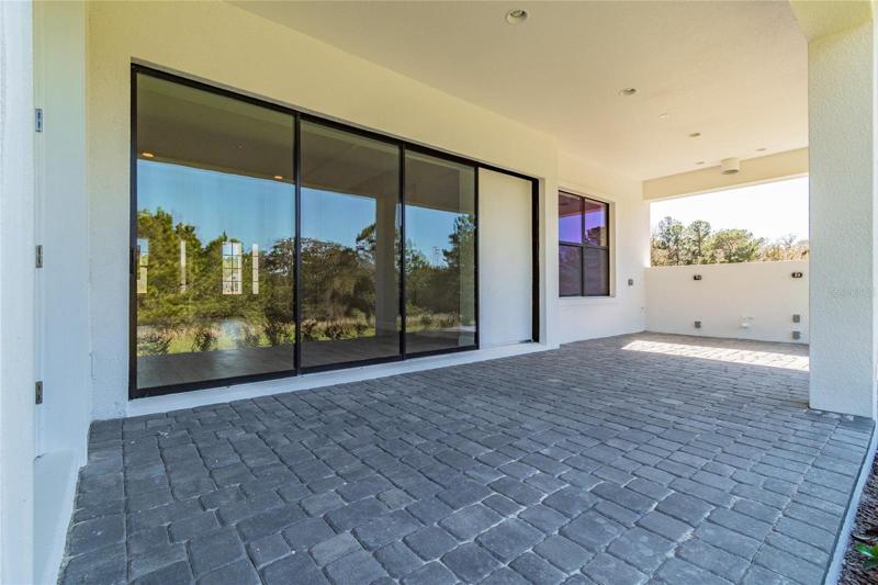 Example of the lanai from a similar Aberdeen. Paint color will be different