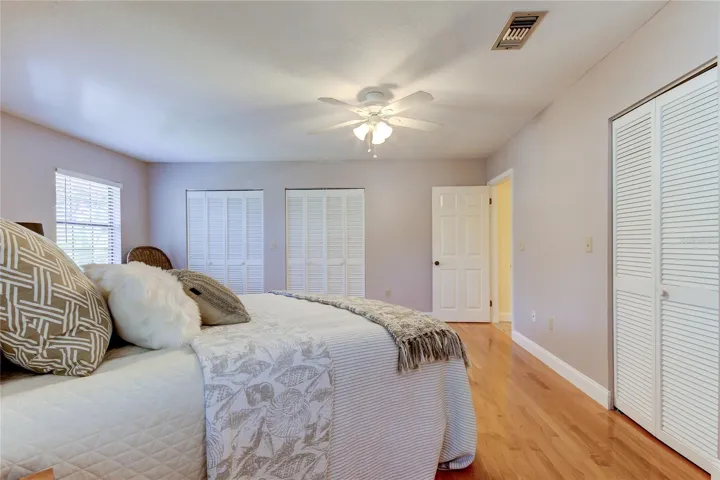 Master Bedroom; Lots of Closet Space