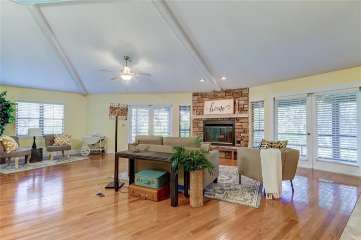 Living Area - Fireplace
