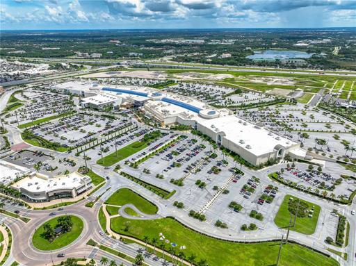 Aerial View of UTC Mall located .5 MI away from subject property