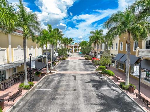 Street view of shops at Lakewood Ranch