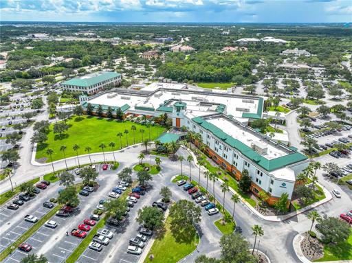 Aerial of Lakewood Ranch Medical Center located 2.9 MI from subject property. 
