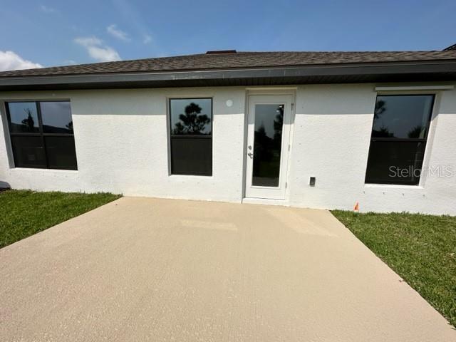 Rear patio! Great for entertaining!