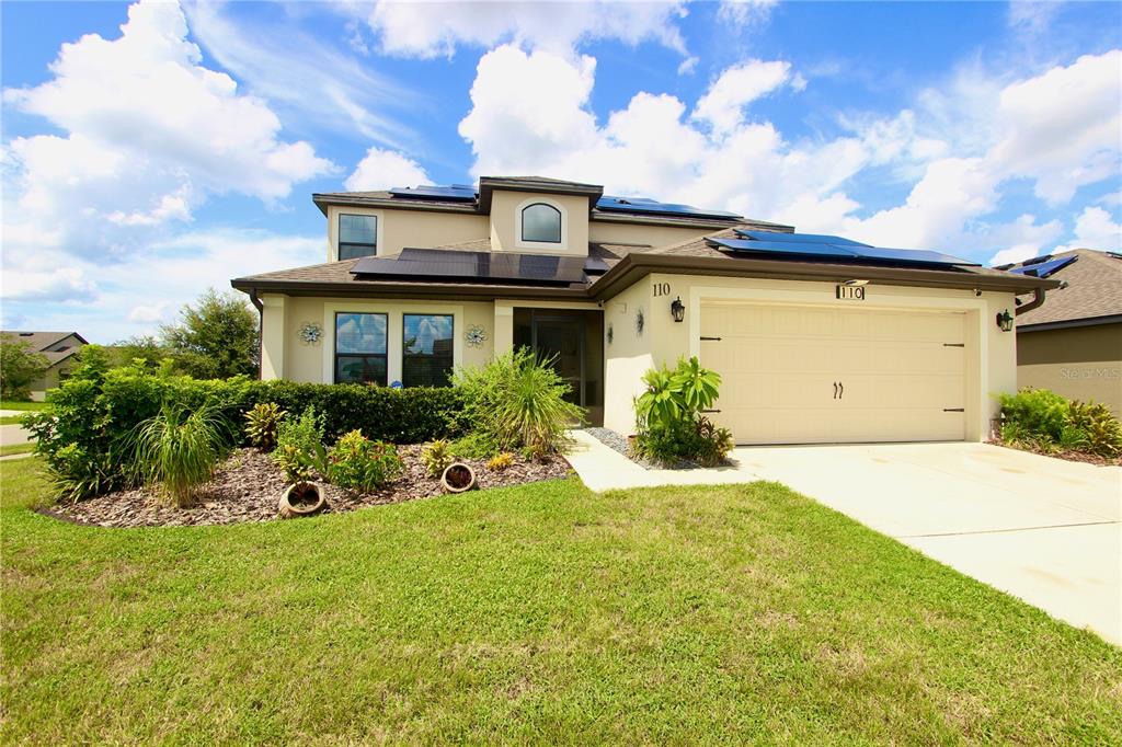 Exterior Front.  Welcome home to your CORNER LOT home!