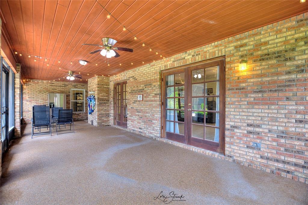 Patio screend and enclosed