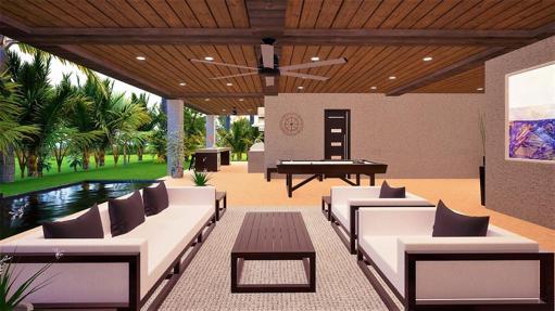 Ground Floor Outdoor Living Room