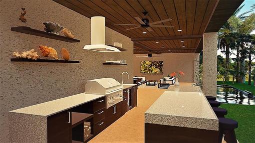 Ground Floor Outdoor Kitchen