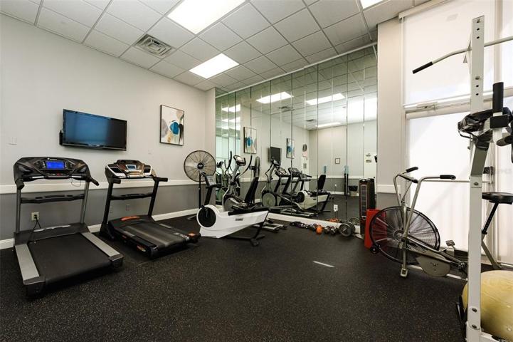 Fitness room