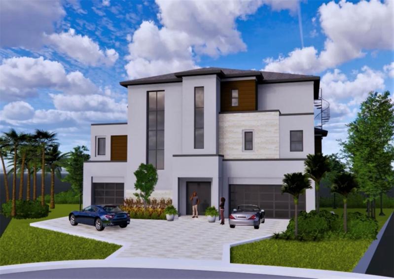 Rendering of a proposed home.