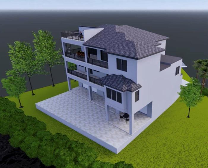 Rendering of a proposed home.