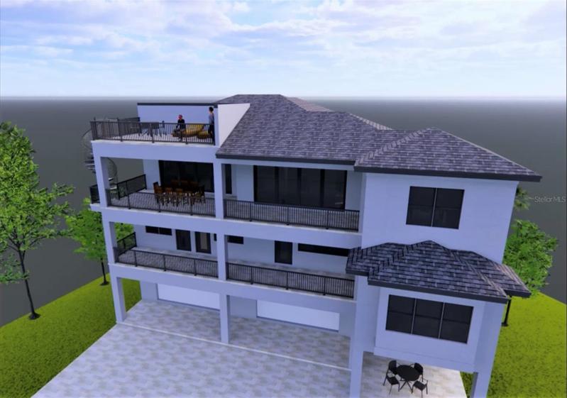 Rendering of a proposed home.