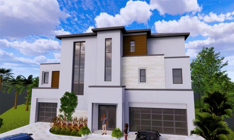 Rendering of a proposed home.