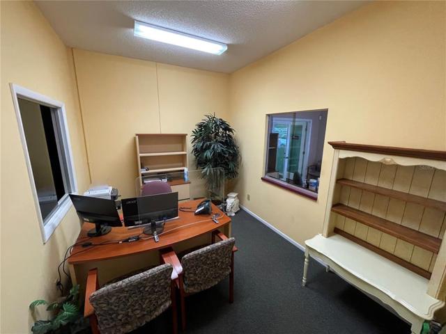 Agent office off hall from lobby